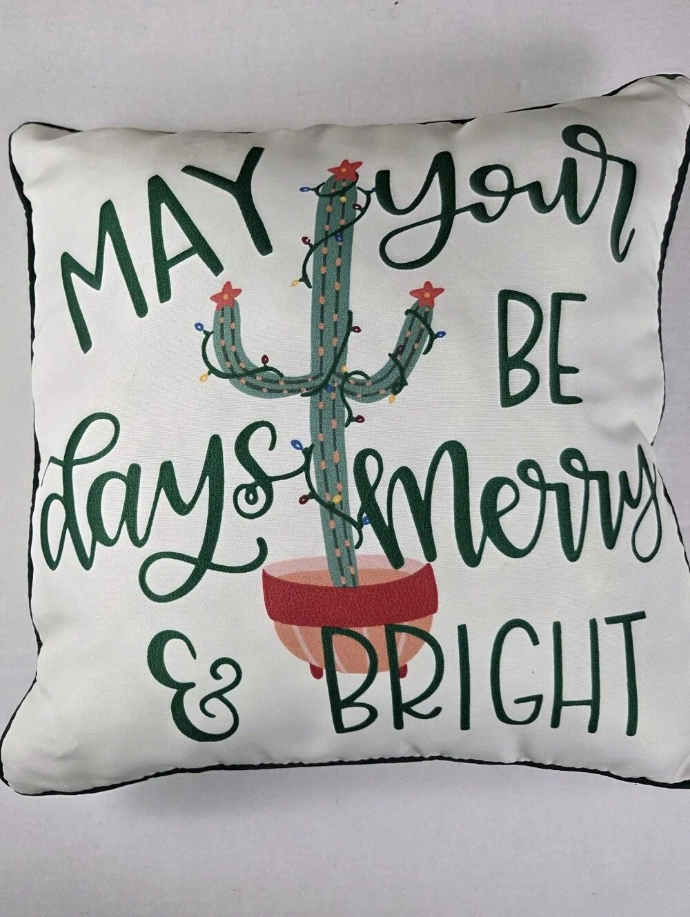 🔥4/$20 Cactus Christmas Throw Pillow -15
